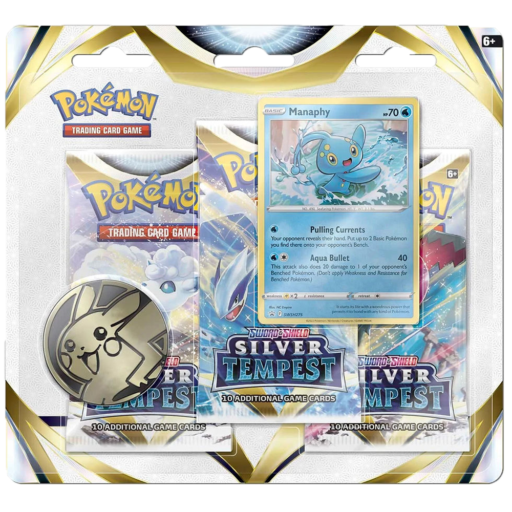 Silver Tempest 3pk Blister (Manaphy)