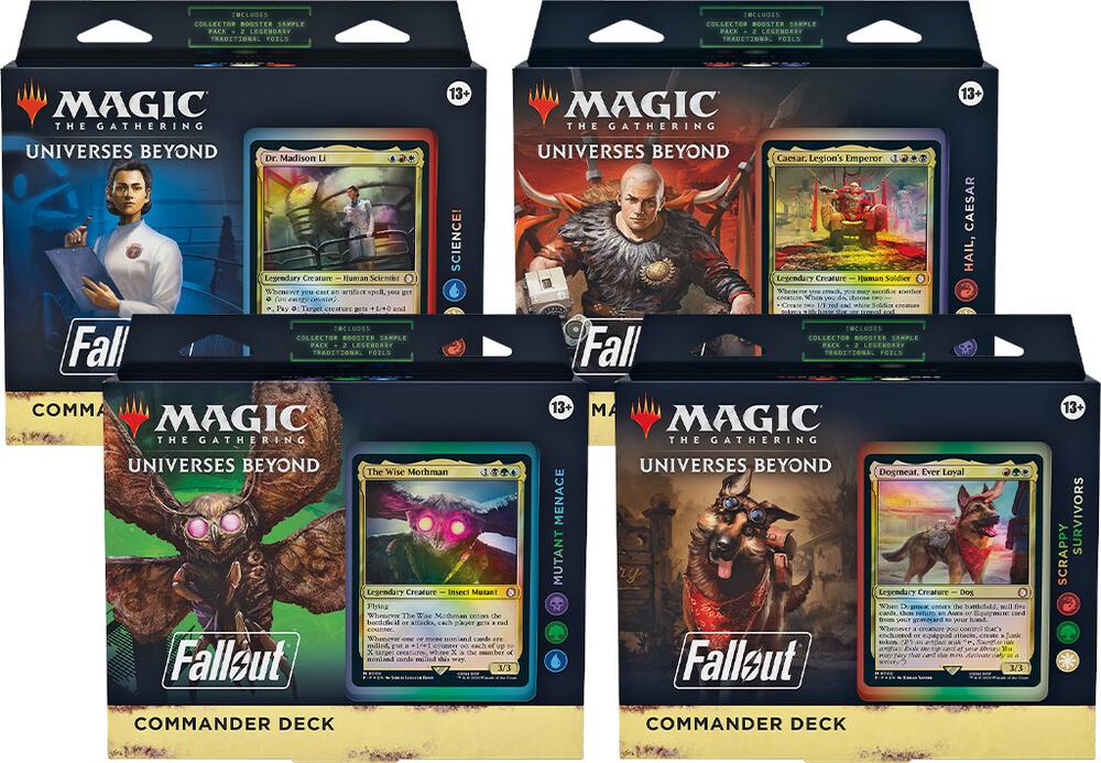 Fallout Commander Deck Case