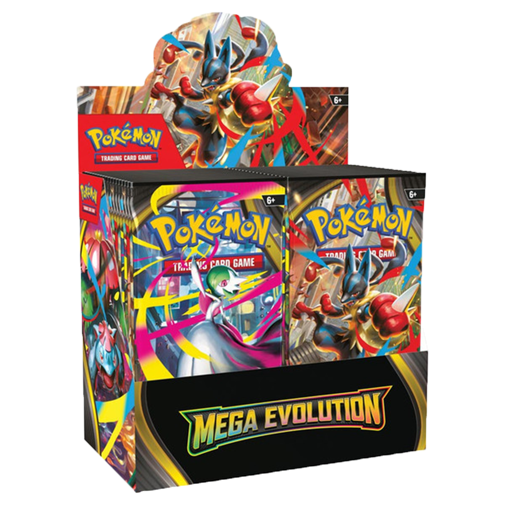 Mega Evolution Non-Enhanced Booster Display