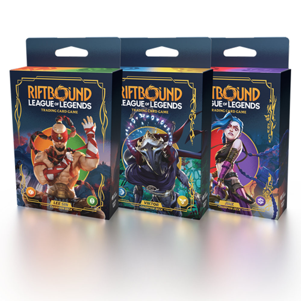Riftbound - League of Legends TCG: Origins Champion Deck (Random Style)