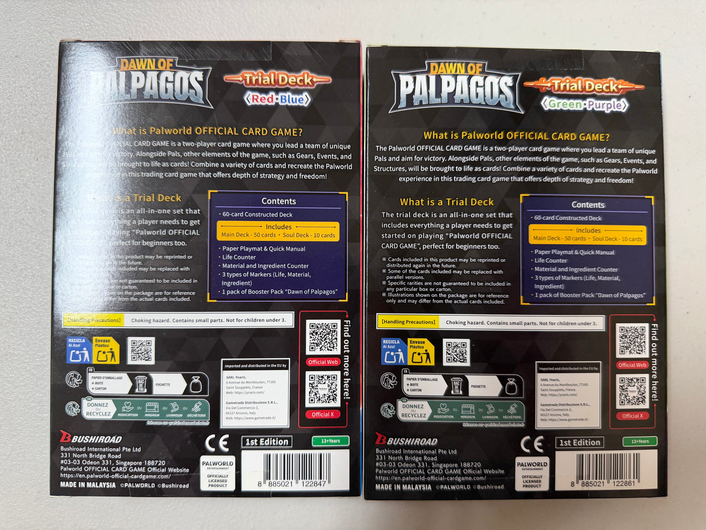 Palworld TCG Trial Deck (Random Style)