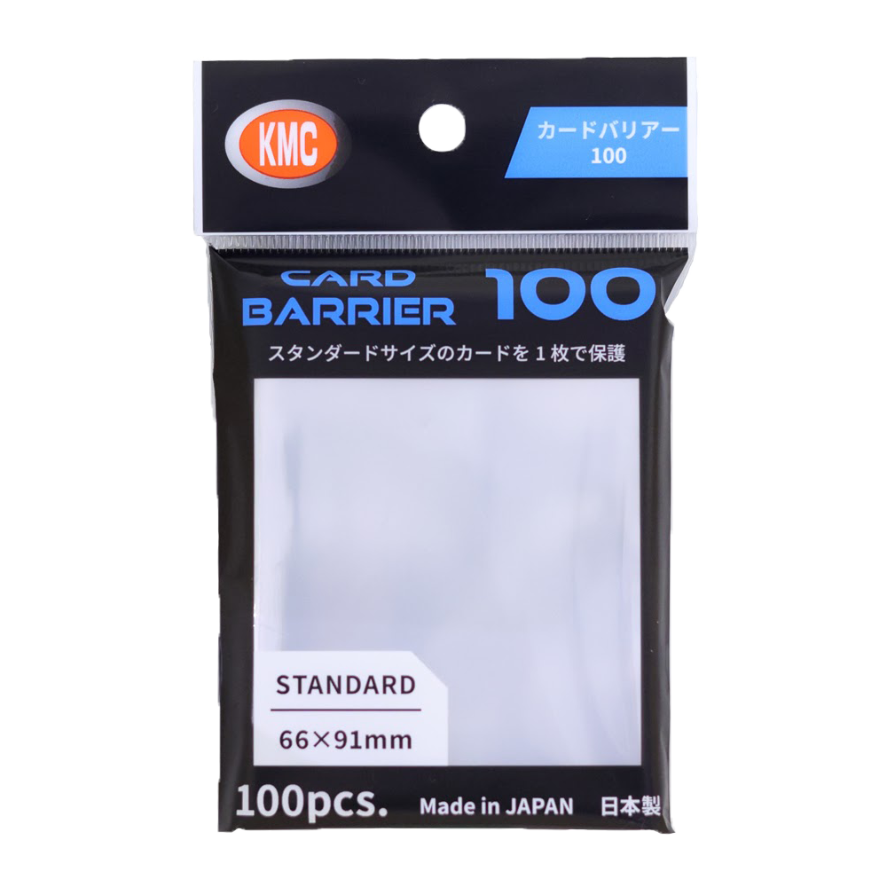 KMC Sleeves: Standard Card Barrier 100CT