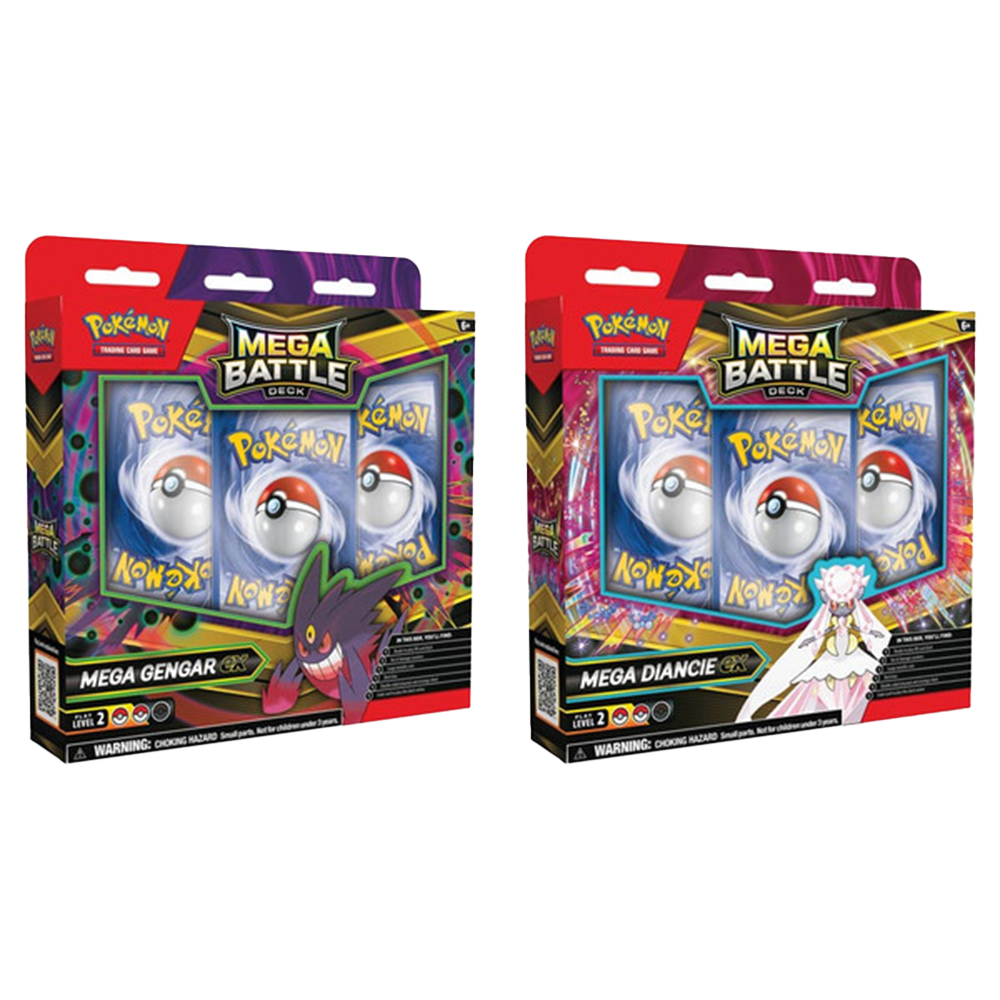 Mega Battle Deck - Mega Gengar ex & Mega Diancie ex