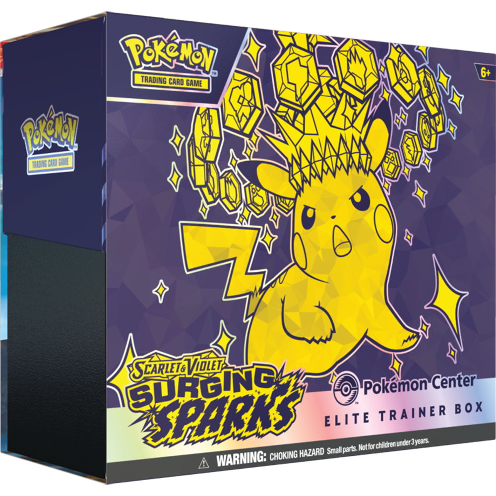 Surging Sparks Pokemon Center Exclusive ETB