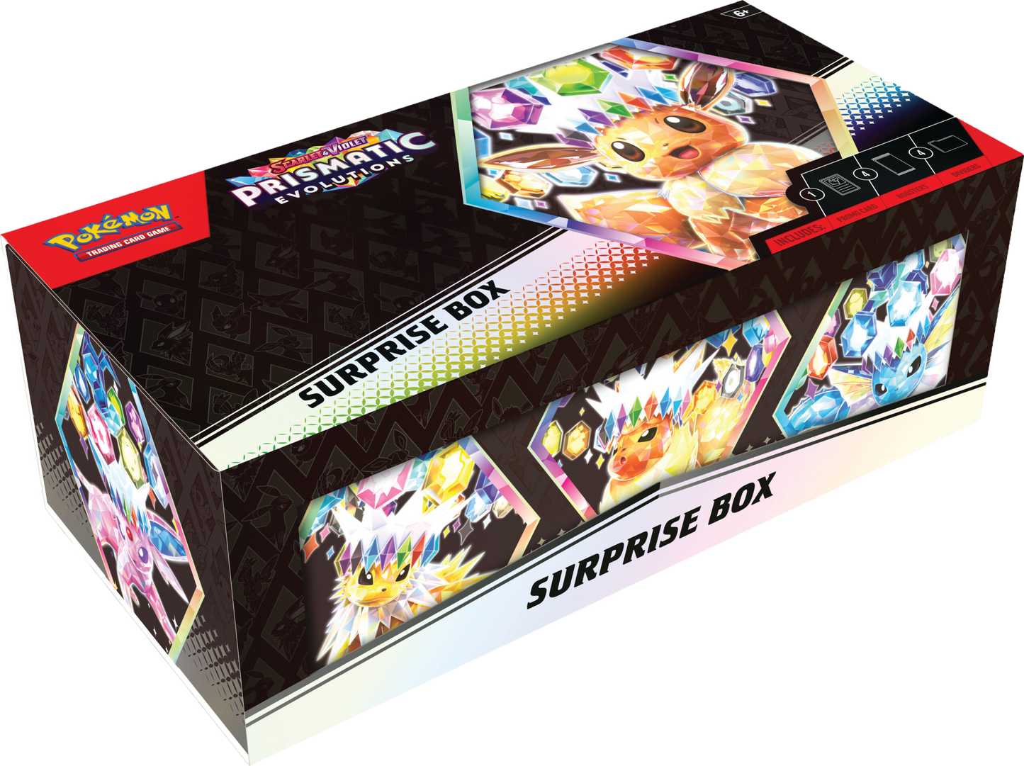 Prismatic Evolutions Surprise Box