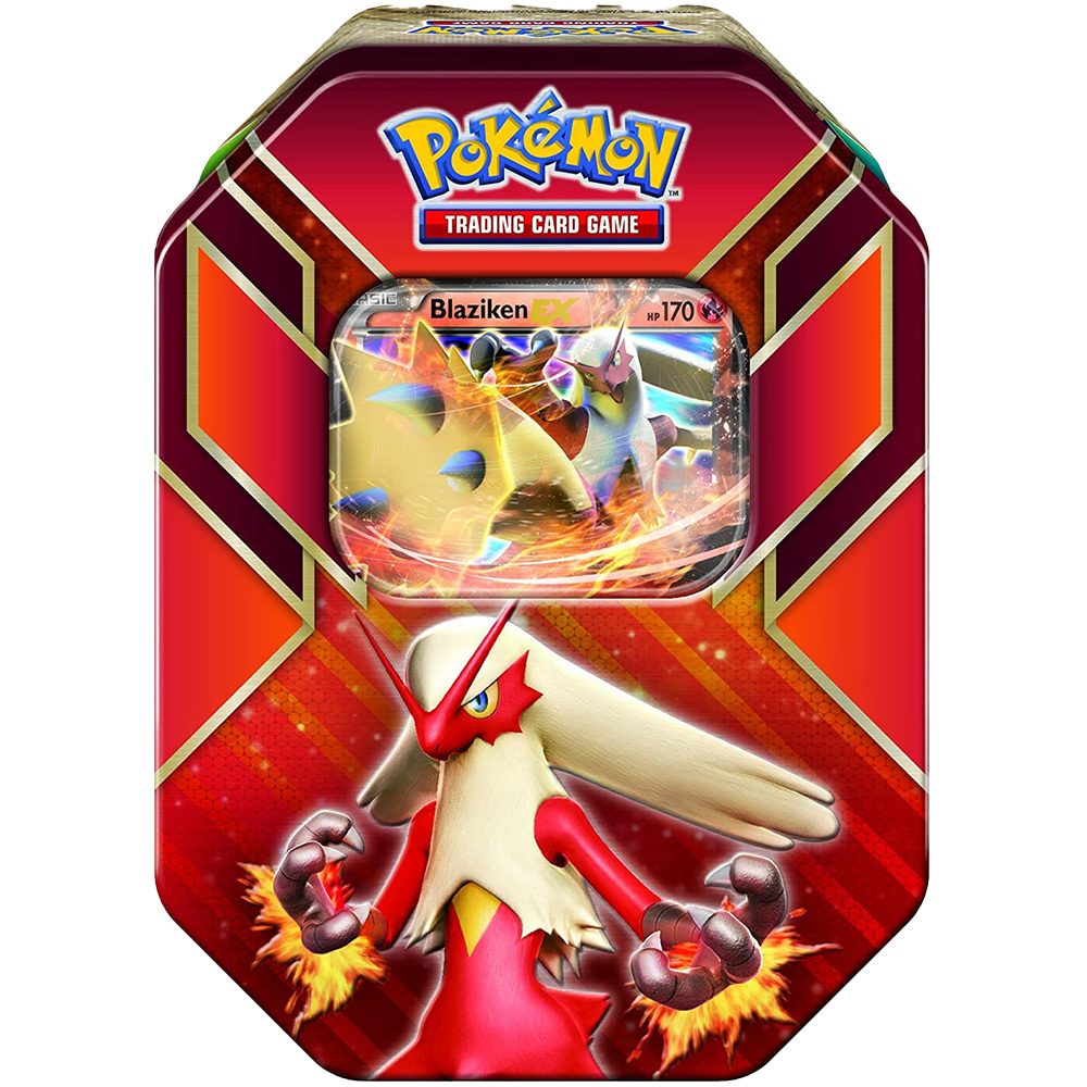 Blaziken EX Tin