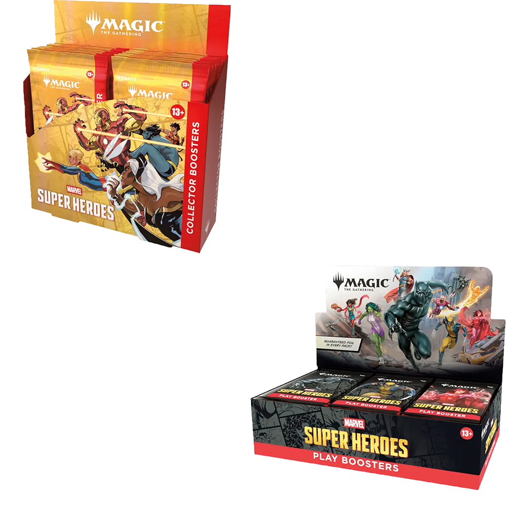MTG MARVEL Super Heroes COLLECTOR/PLAY Booster Bundle