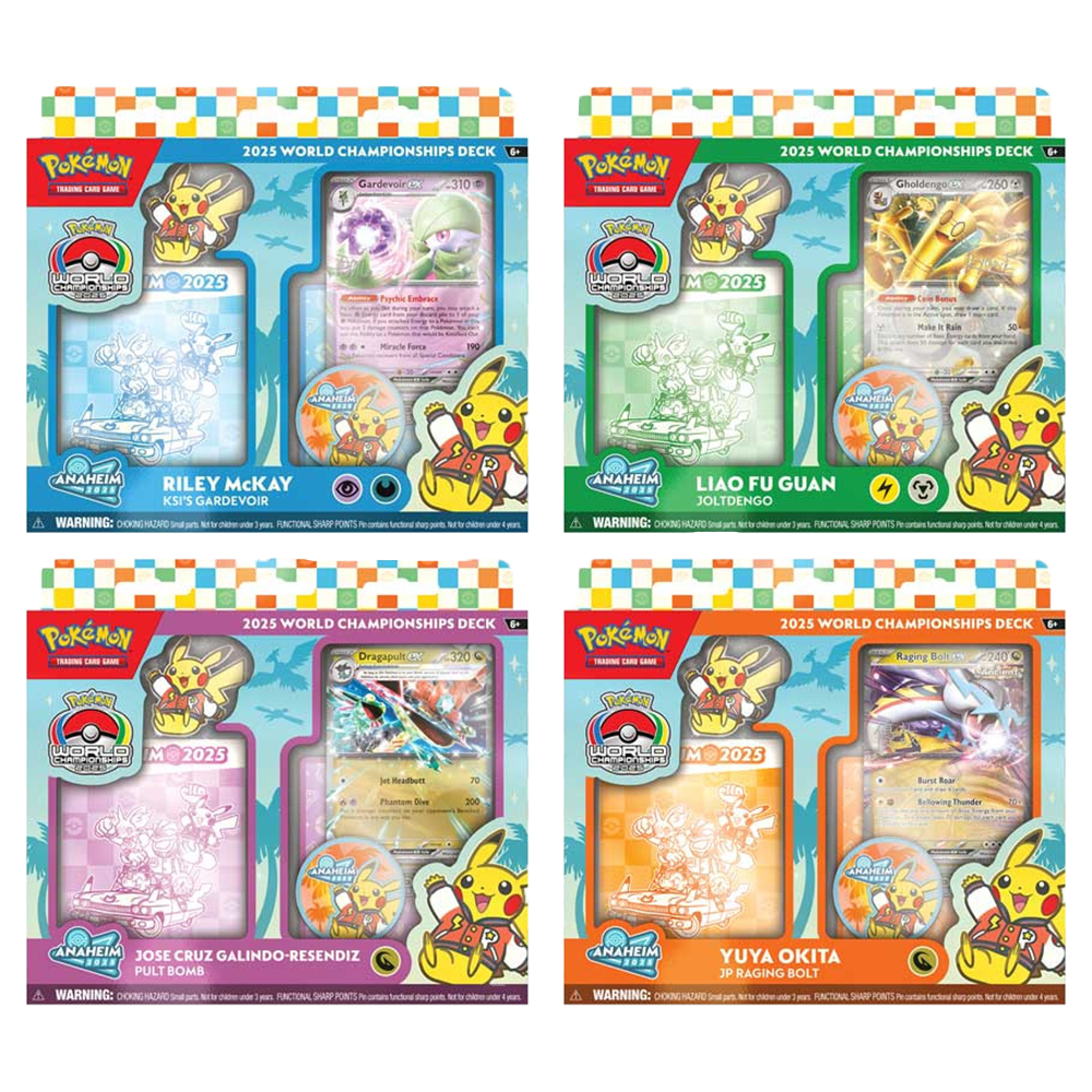 2025 Pokémon TCG World Championships Deck Bundle