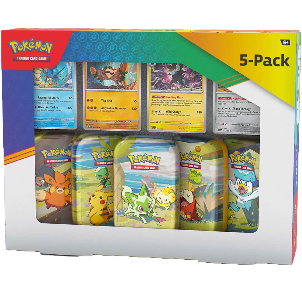 Costco Paldea Friends Mini Tins 5-Pack