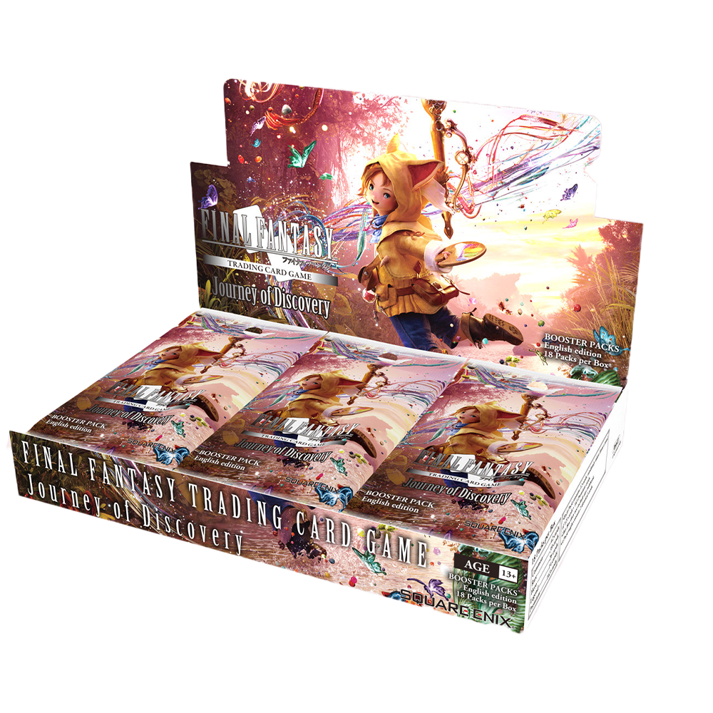 Final Fantasy TCG: Journey of Discovery Booster Box Display