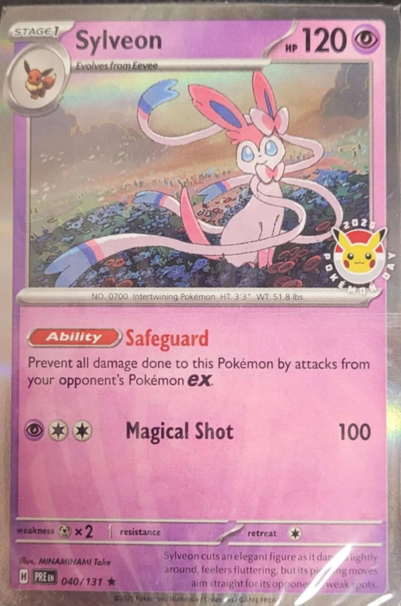Sylveon Pokemon Day 2025 Promo
