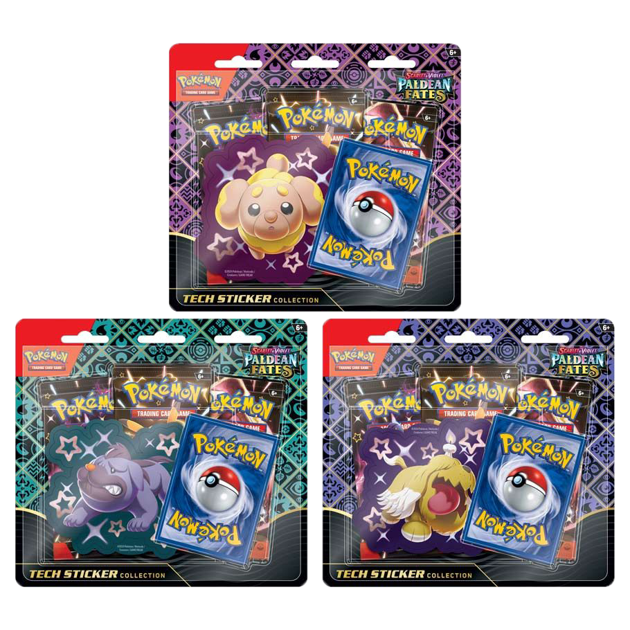 Paldean Fates Tech Sticker Collection (Random Style)