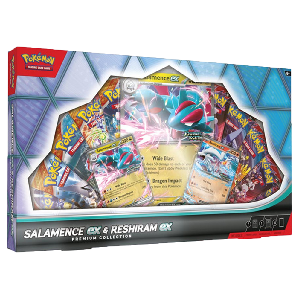 Salamence ex & Reshiram ex Premium Collection