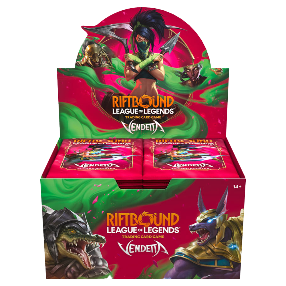 Riftbound: League of Legends TCG: Vendetta: Booster Display