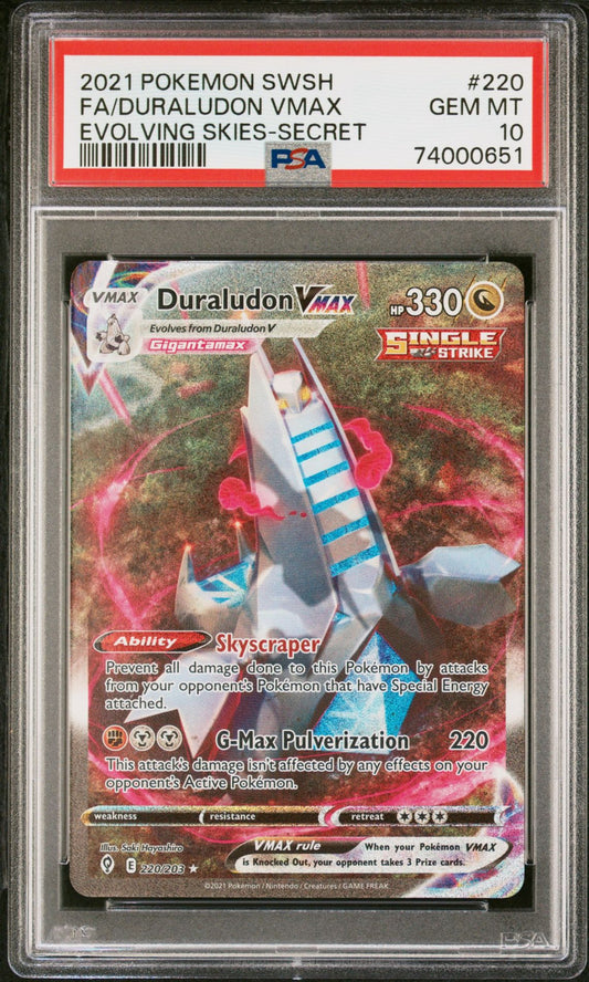 Duraludon VMAX PSA 10