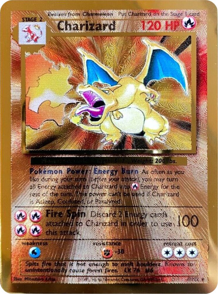 Charizard 4/102 (Celebrations UPC, Metal)