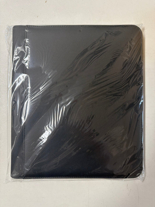 9 Pocket Top Loader Binder - Black