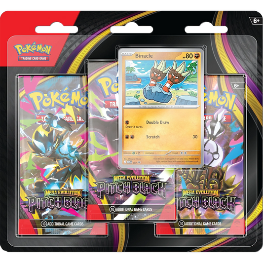Pitch Black: 3 Pack Blister