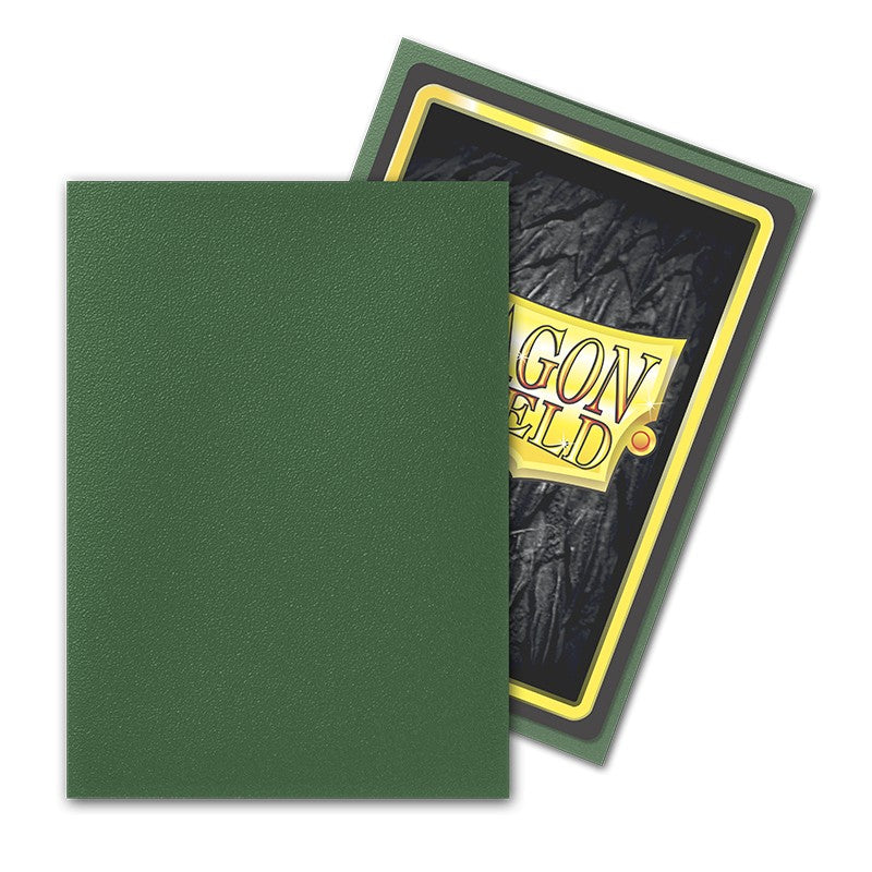 Dragon Shield Sleeves: Standard Matte - Forest Green 100CT