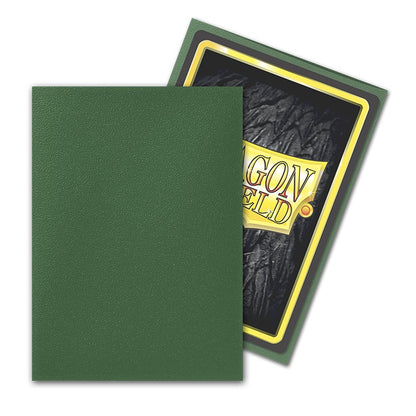 Dragon Shield Sleeves: Standard Matte - Forest Green 100CT
