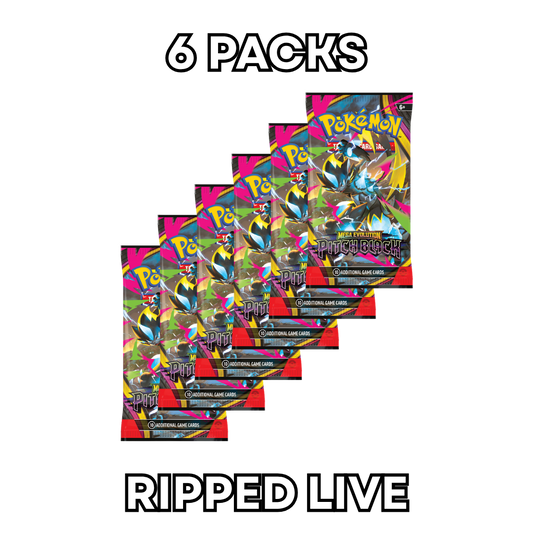 RIPPED LIVE: Pitch Black - 6 Packs