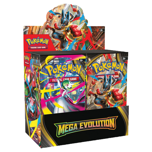 Mega Evolution Non-Enhanced Booster Display
