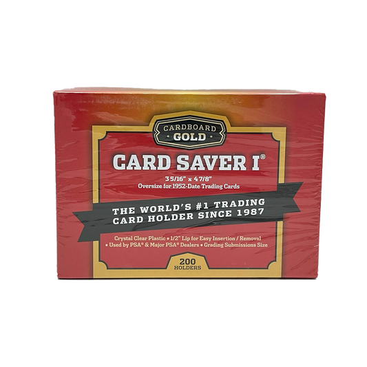 Cardboard Gold Card Saver I