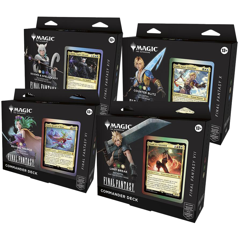 MTG Final Fantasy Commander Deck Case