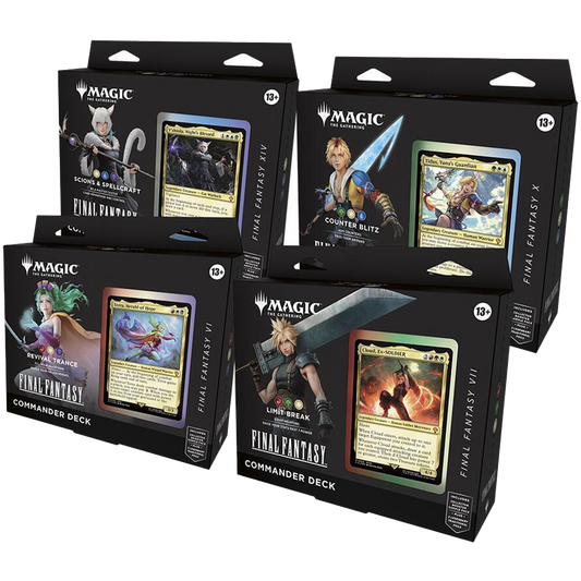 MTG Final Fantasy Commander Deck Case