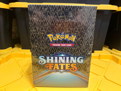 Shining Fates Mad Party Pin Collection Display