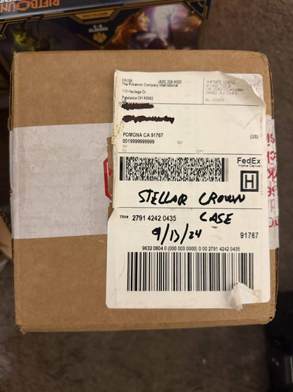 Stellar Crown Pokemon Center Elite Trainer Box (Exclusive) Case