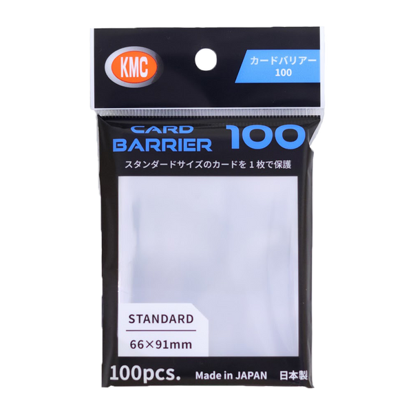 KMC Sleeves: Standard Card Barrier 100CT