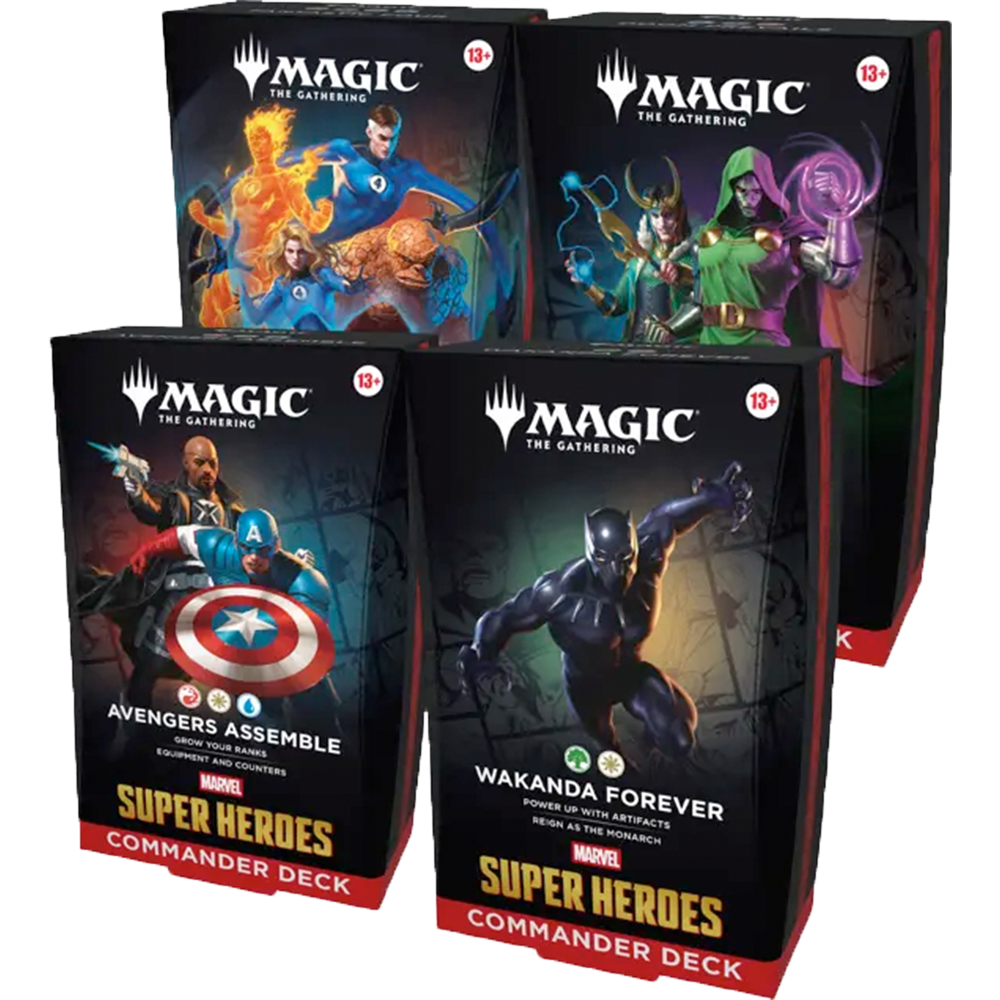 MTG MARVEL Super Heroes Commander Deck Case