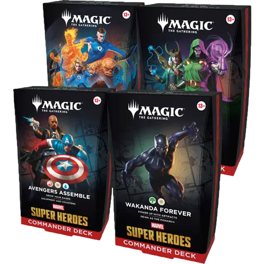 MTG MARVEL Super Heroes Commander Deck Case