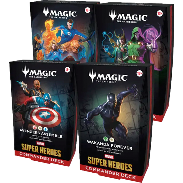 MTG MARVEL Super Heroes Commander Deck Case