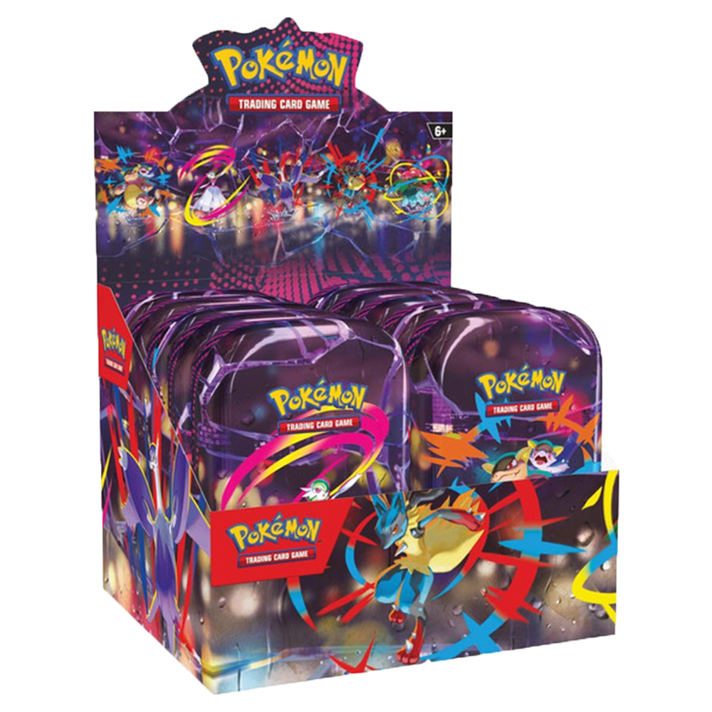 Mega Heroes Mini Tin Display