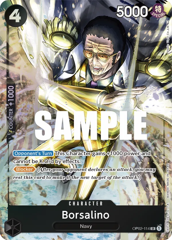 Borsalino (Alternate Art) - PAR OP02-114