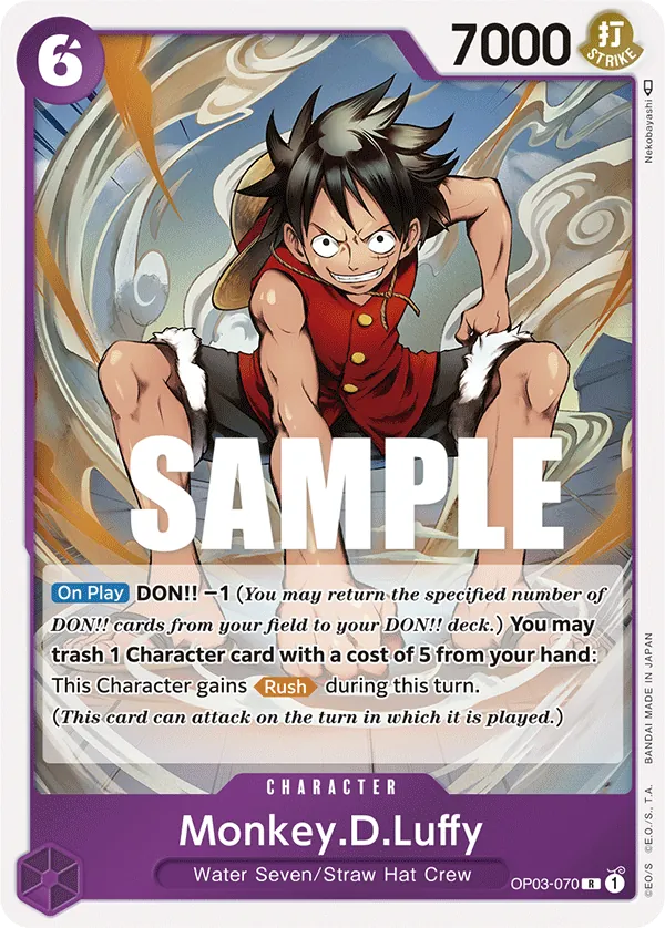 Monkey.D.Luffy (Dash Pack) - KIN OP03-070