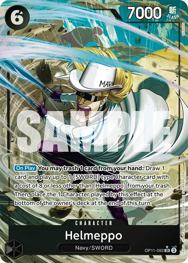 Helmeppo (Alternate Art) - A F OP11-092