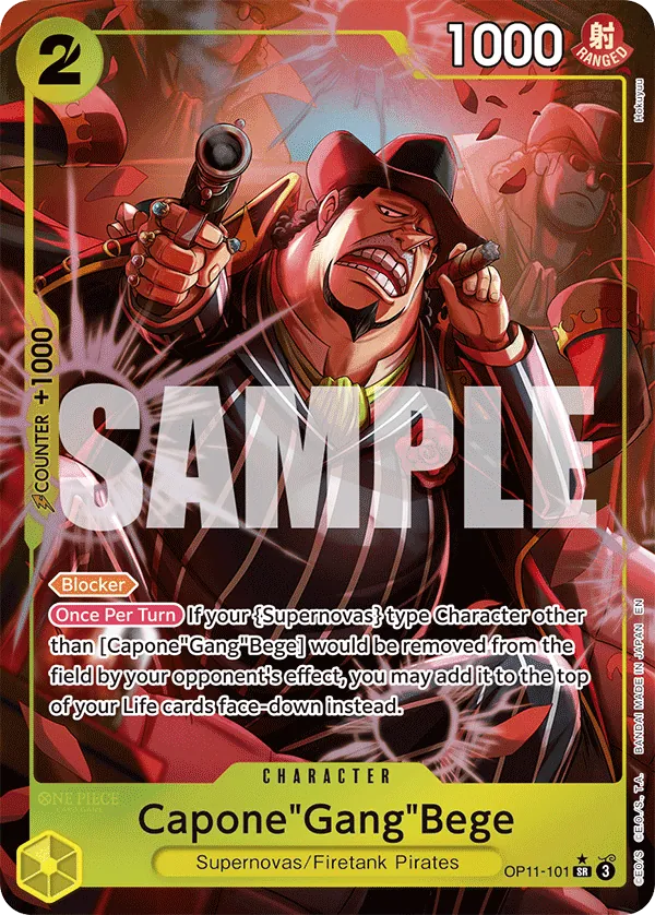 Capone"Gang"Bege (101) (Alternate Art) - A F OP11-101