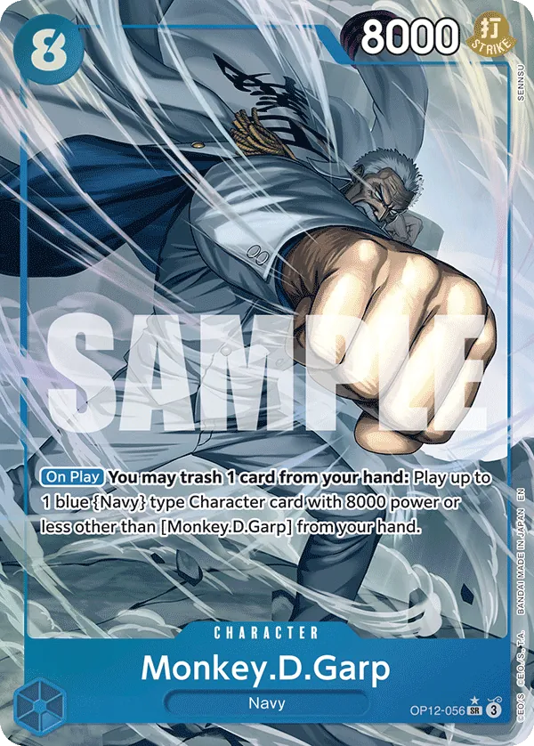 Monkey.D.Garp (Alternate Art) - LEG OP12-056