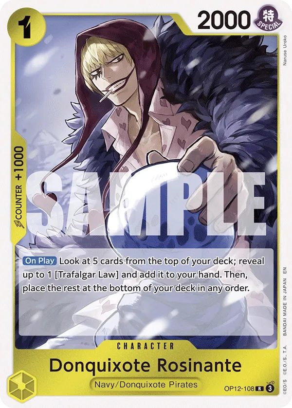 Donquixote Rosinante (Illustration Box Vol.6) - ONE OP12-108