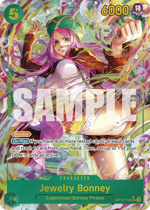 Jewelry Bonney (118) (Alternate Art) - LEG OP12-118