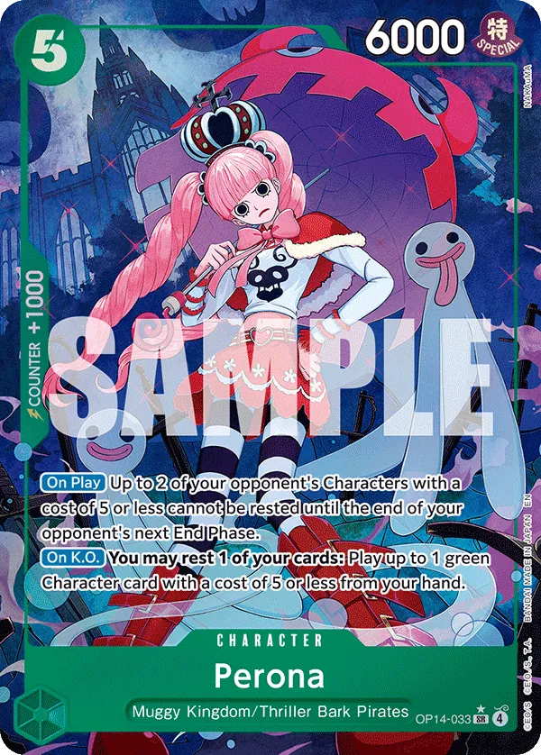 Perona (Alternate Art) - THE OP14-033