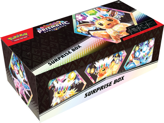 Prismatic Evolutions Surprise Box