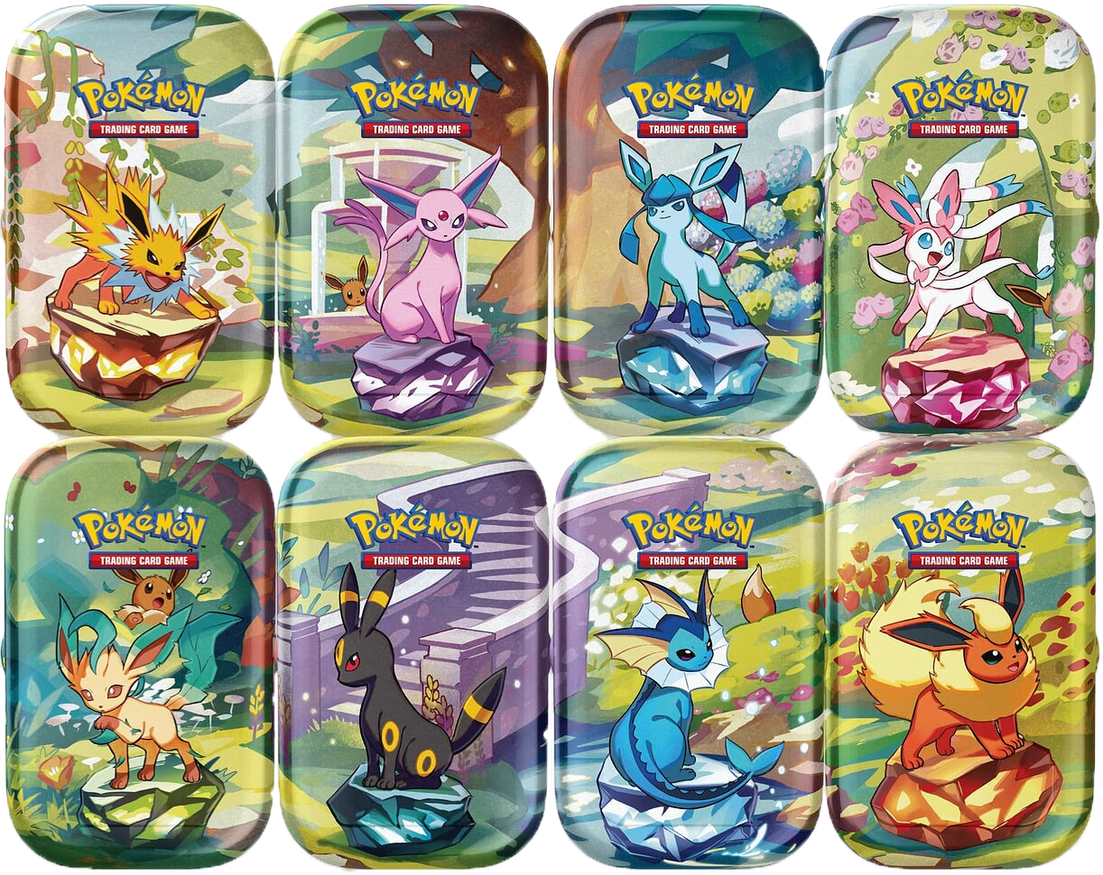 Prismatic Evolutions Mini Tin (Random Style)