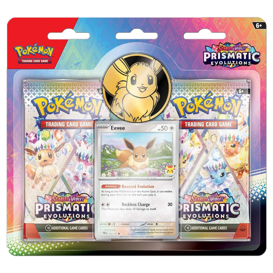 Prismatic Evolutions 2pk Blister
