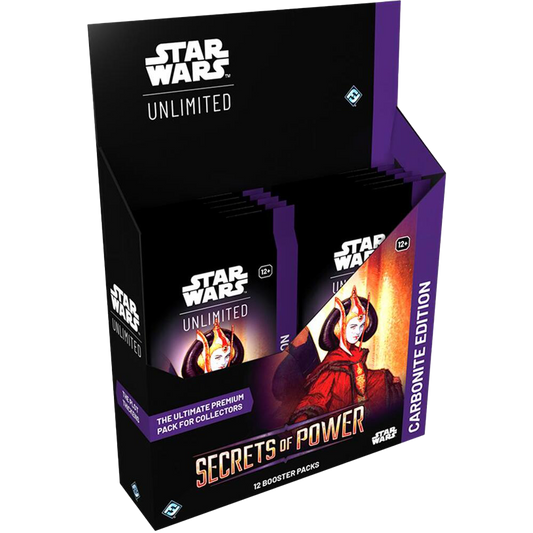 Secrets of Power Carbonite Edition - Booster Display