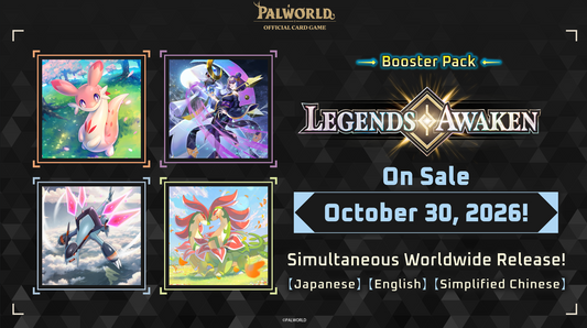 Palworld TCG: Legends Awaken: Booster Display
