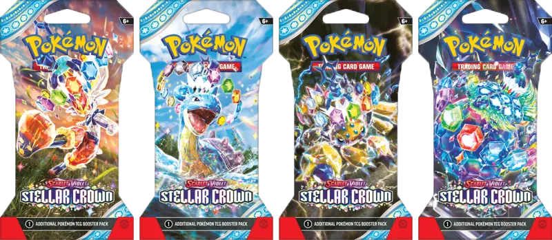 Stellar Crown Sleeved Booster Pack